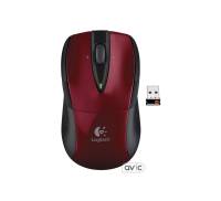 Logitech M525 Wireless Mouse (Black/Red)