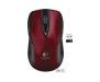 Logitech M525 Wireless Mouse (Black/Red)