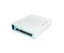 Коммутатор управляемый 3 уровня Mikrotik Cloud Router Switch (CRS106-1C-5S)
