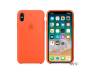 Apple iPhone X Silicone Case Orange