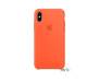 Apple iPhone X Silicone Case Orange