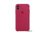 Apple iPhone X Silicone Case Rose Red