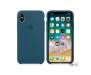 Apple iPhone X Silicone Case Sea Blue