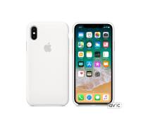 Apple iPhone X Silicone Case Sea White