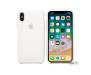 Apple iPhone X Silicone Case Sea White