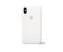 Apple iPhone X Silicone Case Sea White