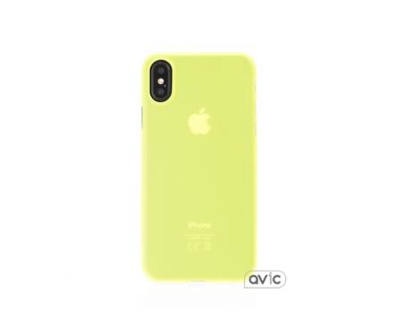 Apple iPhone X Silicone Case Lime
