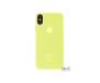 Apple iPhone X Silicone Case Lime