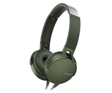 Sony MDR-XB550AP Green