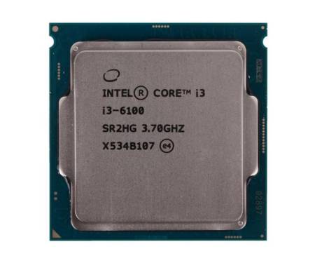 Процессор Intel Core i3 6100 3.7GHz (3MB, Skylake, 51W, S1151) Tray (CM8066201927202)