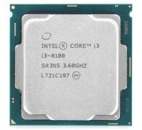Процессор Intel Core i3 8100 3.6GHz (6MB, Coffee Lake, 65W, S1151) Tray (CM8068403377308)