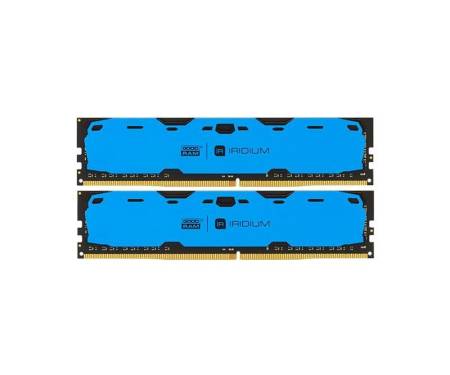 Модуль DDR4 2x8GB/2400 GOODRAM Iridium Blue (IR-B2400D464L15S/16GDC)