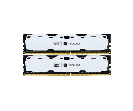 Модуль DDR4 2x8GB/2400 GOODRAM Iridium White (IR-W2400D464L15S/16GDC)