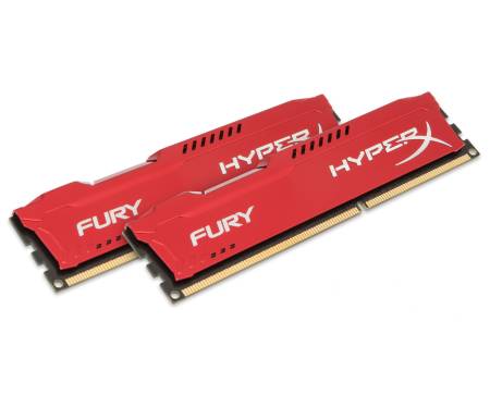 Модуль DDR3 2x4GB/1866 Kingston HyperX Fury Red (HX318C10FRK2/8)