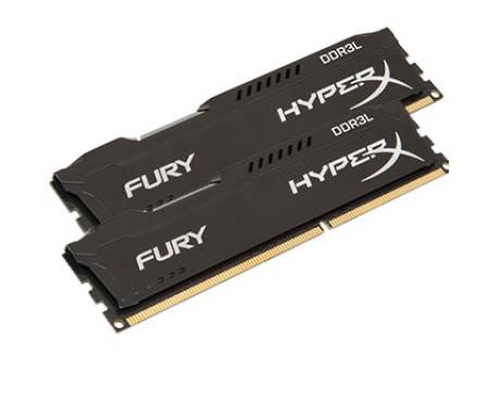 Модуль DDR3 2x4GB/1600 1,35V Kingston HyperX Fury Black (HX316LC10FBK2/8)