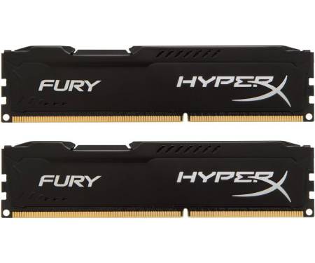 Модуль DDR3 2x4GB/1866 Kingston HyperX Fury Black (HX318C10FBK2/8)