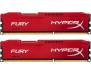 Модуль DDR3 2x8GB/1600 Kingston HyperX Fury Red (HX316C10FRK2/16)