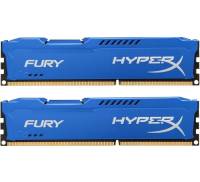 Модуль DDR3 2x8GB/1866 Kingston HyperX Fury Blue (HX318C10FK2/16)