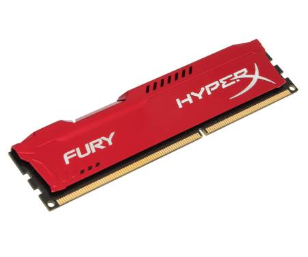 Модуль DDR3 4GB/1866 Kingston HyperX Fury Red (HX318C10FR/4)