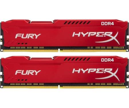 Модуль DDR4 2x16GB/2666 Kingston HyperX Fury Red (HX426C16FRK2/32)