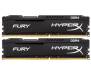Модуль DDR4 2x4GB/2666 Kingston HyperX FURY Black (HX426C15FBK2/8)