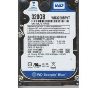 HDD 2.5 SATA 320GB WD Blue 5400rpm 8MB (WD3200BPVT)