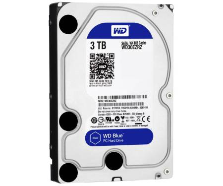 HDD SATA 3.0TB WD Blue 5400rpm 64MB (WD30EZRZ)