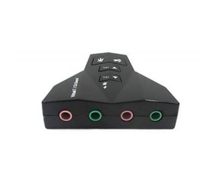 Звуковая плата Dynamode USB 8 (7.1) каналов Virtual, 2 стерео-выхода, 2 моно-входа, RTL 3D (PD560)
