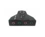 Звуковая плата Dynamode USB 8 (7.1) каналов Virtual, 2 стерео-выхода, 2 моно-входа, RTL 3D (PD560)