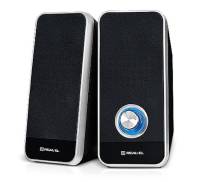 Акустическая система REAL-EL S-80, USB, black