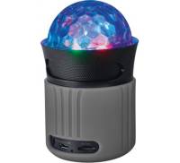 Акустическая система Trust Dixxo Go Wireless Bluetooth Speaker with party lights grey (21345)