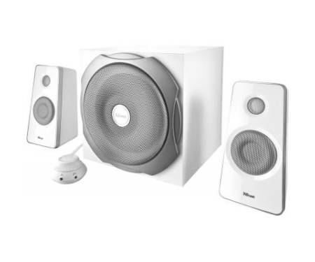 Акустическая система Trust Tytan 2.1 Subwoofer Speaker Set - white (18789)