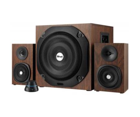 Акустическая система Trust Vigor 2.1 Subwoofer Speaker Set - brown (20244)