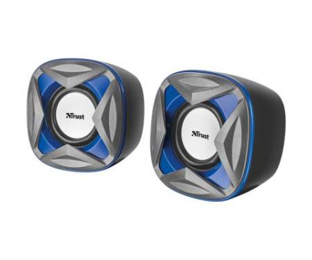 Акустическая система Trust Xilo Compact 2.0 Speaker Set blue (21182)