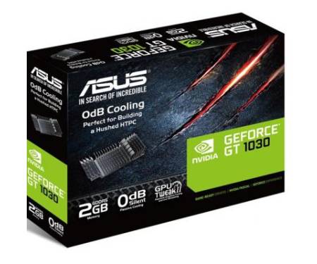 Видеокарта ASUS GeForce GT1030 2048Mb Silent (GT1030-SL-2G-BRK)