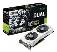 Видеокарта ASUS GeForce GTX1060 3072Mb DUAL (DUAL-GTX1060-3G)