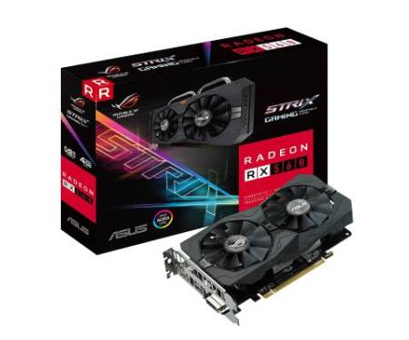 Видеокарта ASUS Radeon RX 560 4096Mb ROG STRIX GAMING (ROG-STRIX-RX560-4G-GAMING)