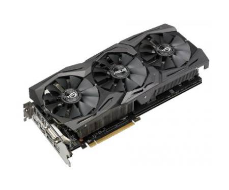 Видеокарта ASUS Radeon RX 580 8192Mb ROG STRIX GAMING OC (ROG-STRIX-RX580-O8G-GAMING)