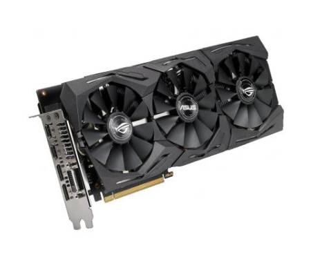 Видеокарта ASUS Radeon RX 580 8192Mb ROG STRIX GAMING OC (ROG-STRIX-RX580-O8G-GAMING)