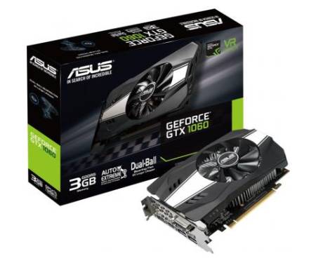 Видеокарта GeForce GTX1060 3072Mb ASUS (PH-GTX1060-3G)