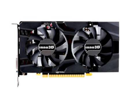 Видеокарта Inno3D GeForce GTX1050 2048Mb HerculeZ Twin X2 (N1050-1DDV-E5CM)