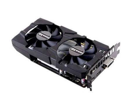 Видеокарта Inno3D GeForce GTX1050 2048Mb HerculeZ Twin X2 (N1050-1DDV-E5CM)
