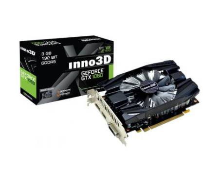 Видеокарта Inno3D GeForce GTX1060 3072Mb Compact (N1060-6DDN-L5GM)