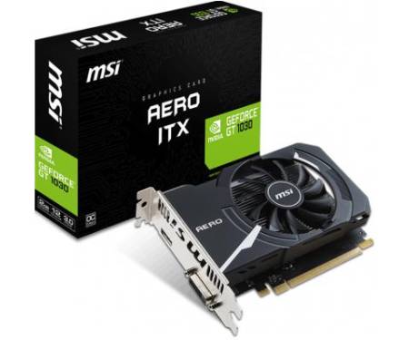 Видеокарта MSI GeForce GT1030 2048Mb AERO ITX OC (GT 1030 AERO ITX 2G OC)