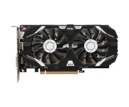 Видеокарта MSI GeForce GTX1050 2048Mb DUAL FANS OC (GTX 1050 2GT OCV1)