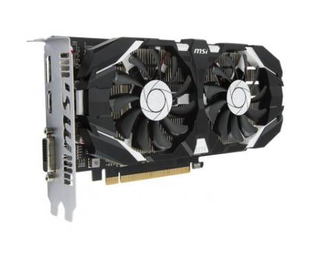 Видеокарта MSI GeForce GTX1050 2048Mb DUAL FANS OC (GTX 1050 2GT OCV1)