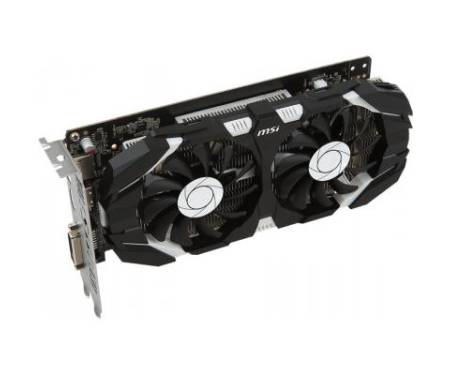 Видеокарта MSI GeForce GTX1050 2048Mb DUAL FANS OC (GTX 1050 2GT OCV1)