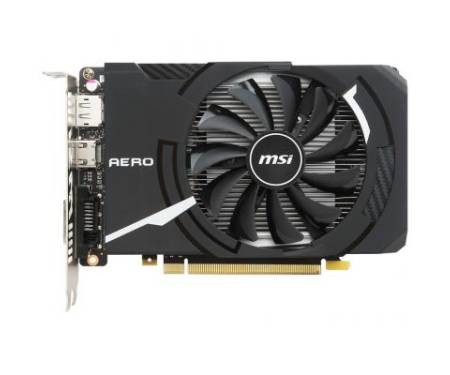 Видеокарта MSI GeForce GTX1050 Ti 4096Mb AERO ITX OC (GTX 1050 TI AERO ITX 4G OCV1)