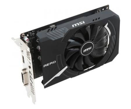 Видеокарта MSI GeForce GTX1050 Ti 4096Mb AERO ITX OC (GTX 1050 TI AERO ITX 4G OCV1)