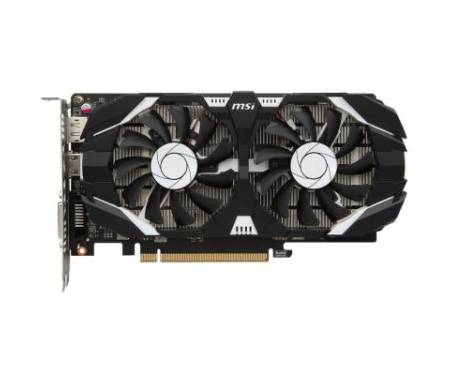 Видеокарта MSI GeForce GTX1050 Ti 4096Mb DUAL FANS OC (GTX 1050 Ti 4GT OC)